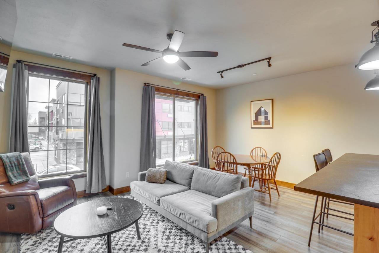 Downtown Columbia Falls Condo 16 Mi To Ski Resort Bagian luar foto