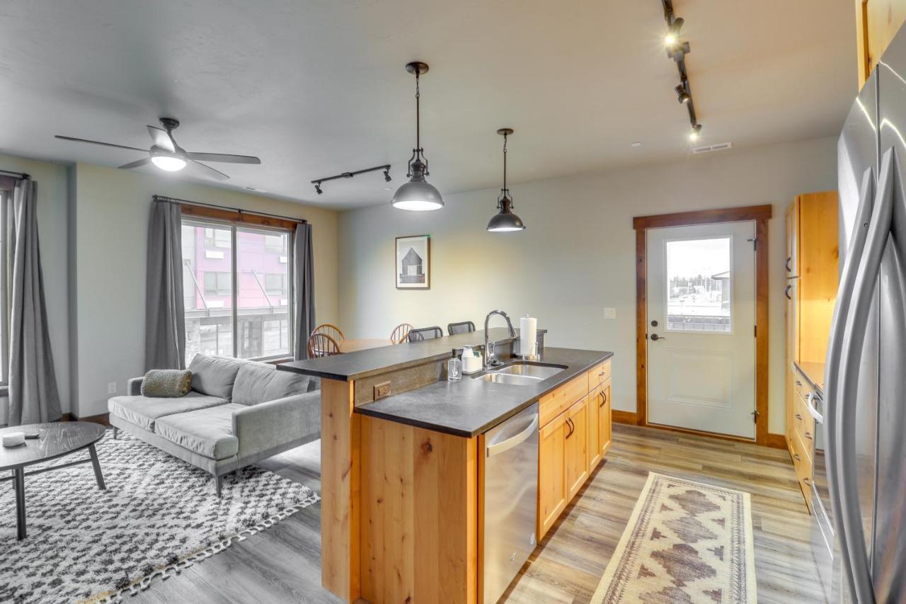 Downtown Columbia Falls Condo 16 Mi To Ski Resort Bagian luar foto